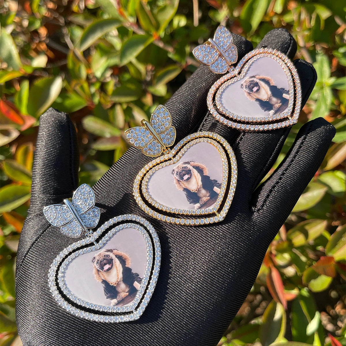 Glacèelaine Custom Photo Necklace Picture Pendant