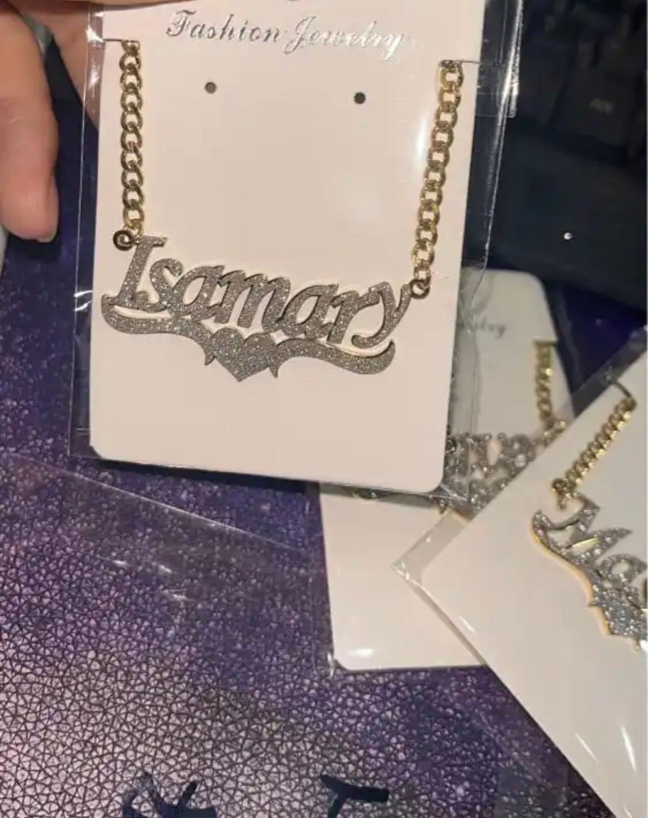 GLACÈELAINE Name Necklace Custom DM me your name after purchase