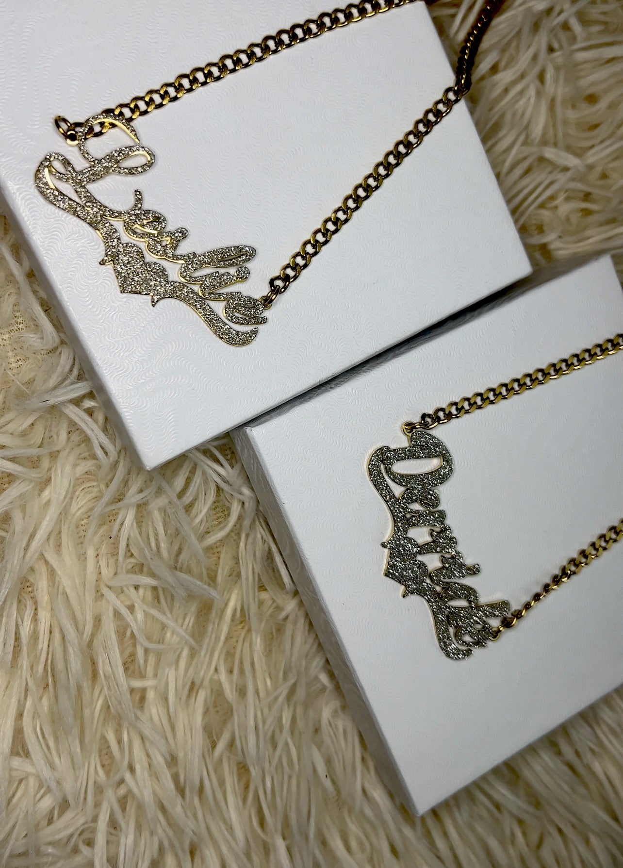 GLACÈELAINE Name Necklace Custom DM me your name after purchase