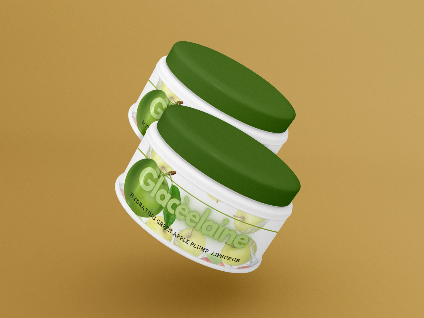lip scrub Green apple