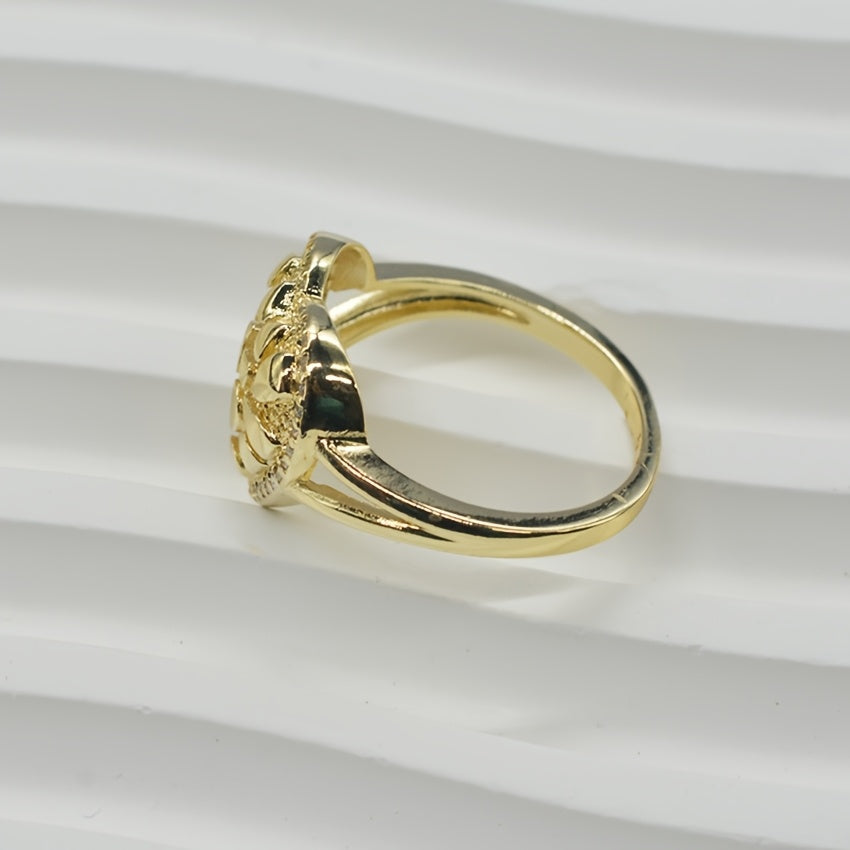 Golden Heart Ring