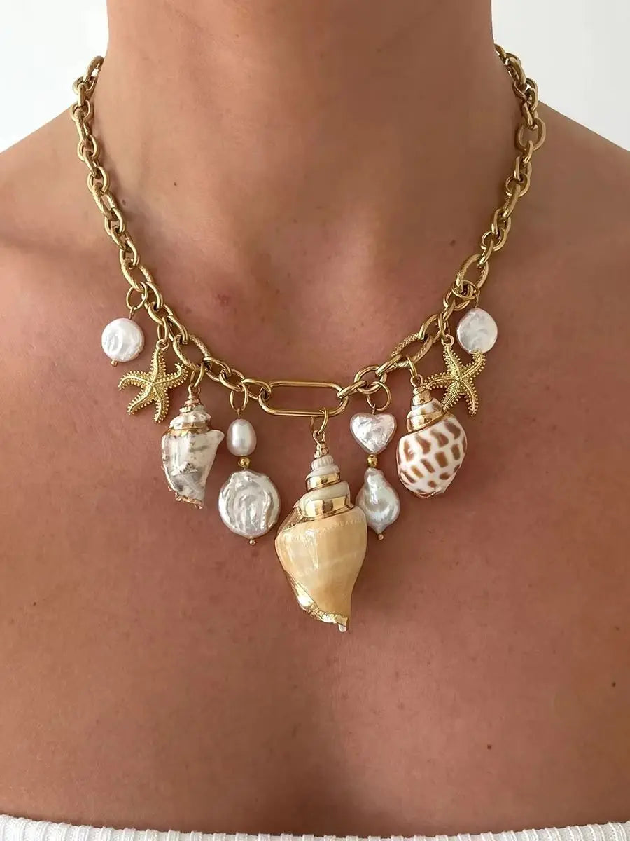 Uworld Creative 316l Stainless Steel Oil Drop Heart Charms Pendant Necklace Personalized Jewelry Attractive Women Accessory