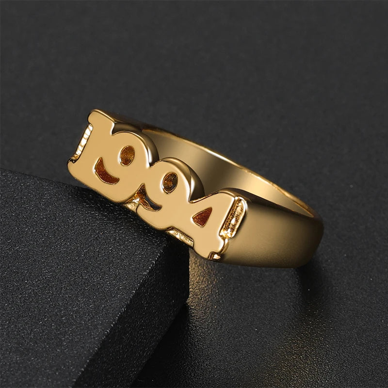 Custom 3D Gold 18K Plated Ring Process: will take 25 days to ship