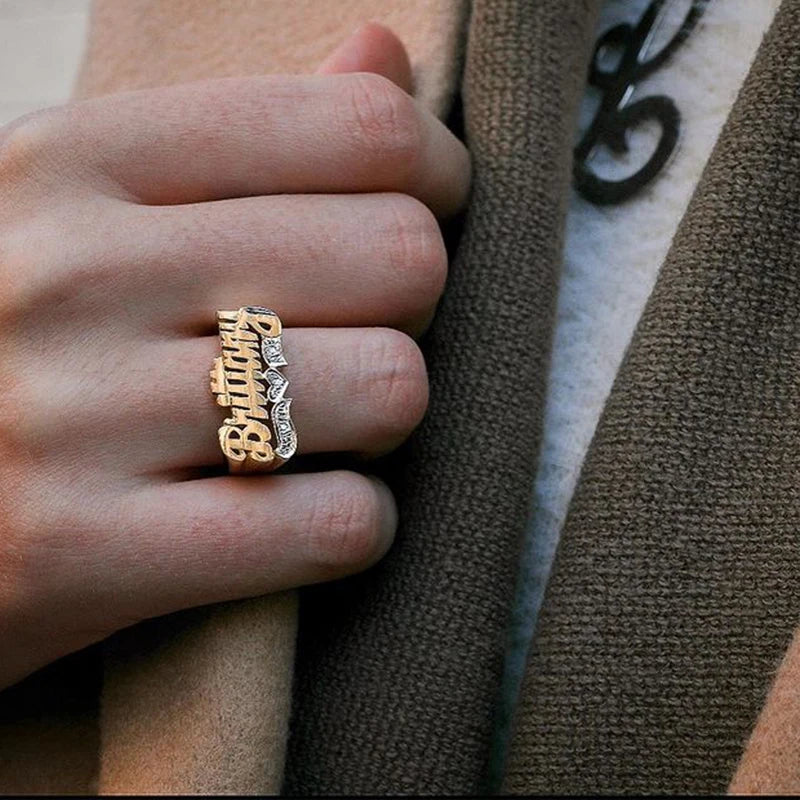 Custom 3D Gold 18K Plated Ring Process: will take 25 days to ship
