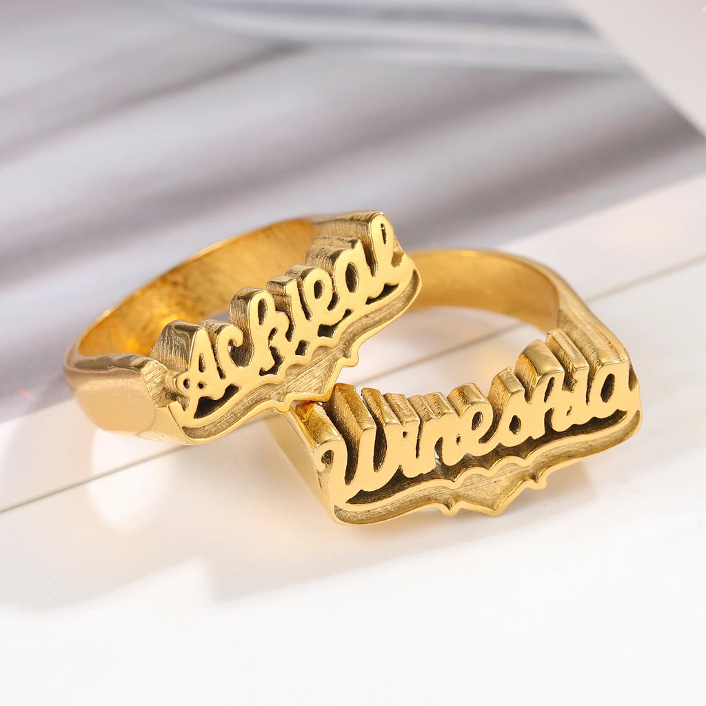 Custom 3D Gold 18K Plated Ring Process: will take 25 days to ship