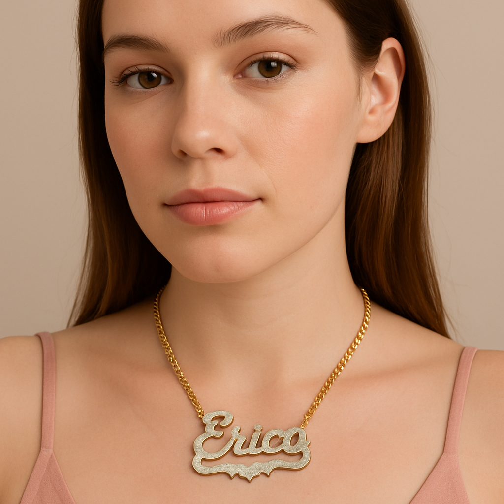 GLACÈELAINE Name Necklace Custom DM me your name after purchase