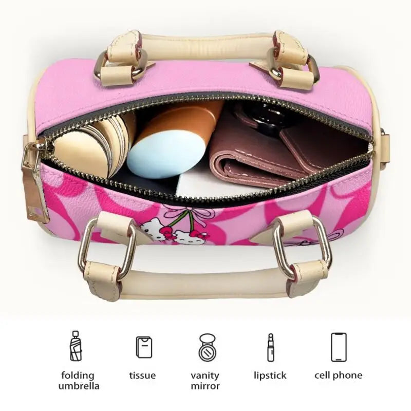 Anime Sanrio Bag Ladies Shoulder Bag Storage Bag Handbag Wallet Storage Bag Cartoon Hello Kitty Bag