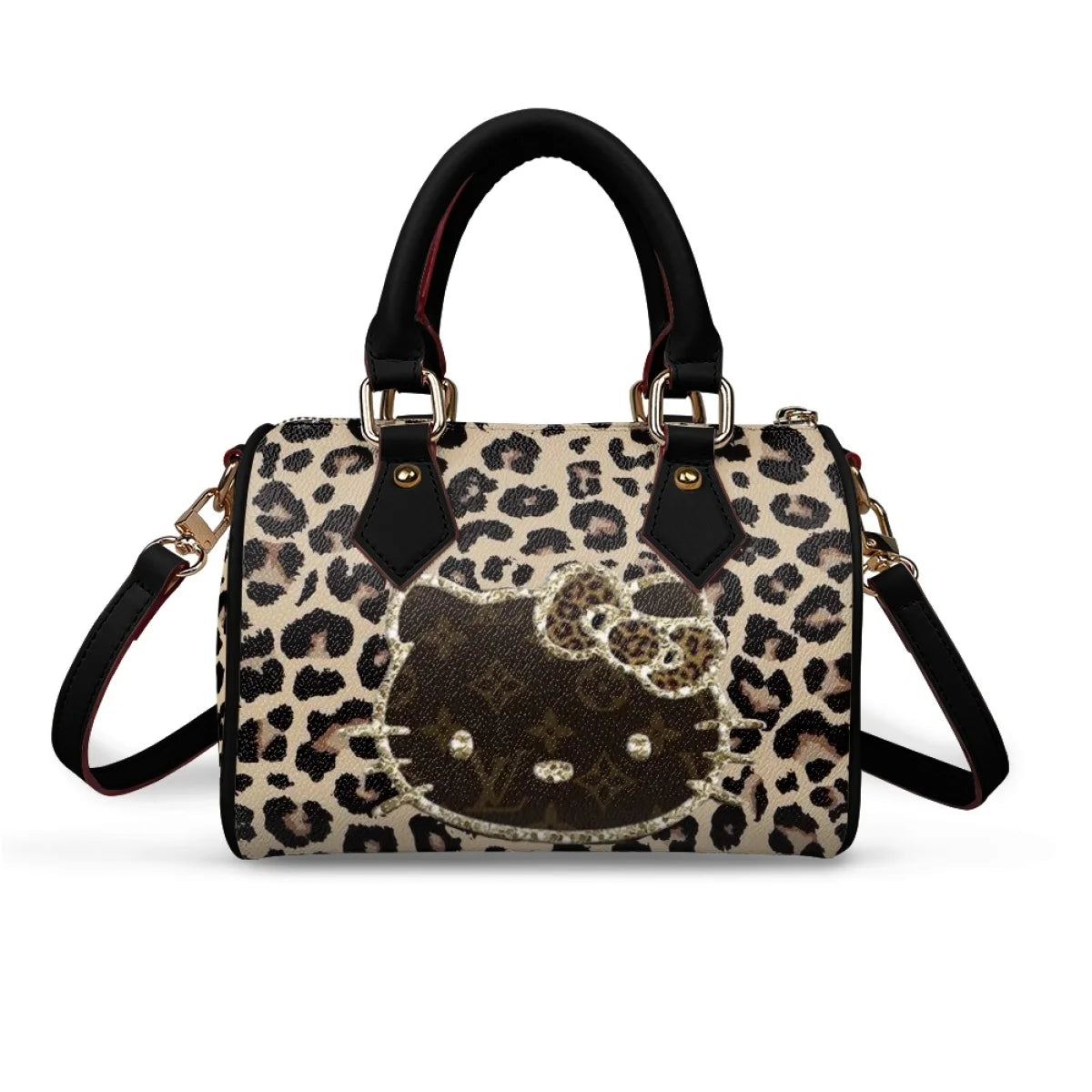 New Hello Kitty Bag Shoulder Bag Handbag Women's Wallet Storage Bag Customized Bag Cosmetic Bag Portable Fashion Holiday Gift