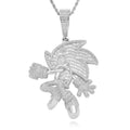 Cartoon Character Pendant Necklace sonic