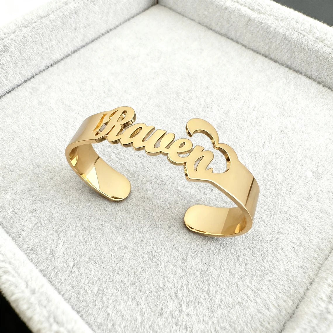 Customized Children's Name Bracelet for Kids Baby Stainless Steel Personalized Cuff Bangles Child Women Men Couples Jewelry Gift