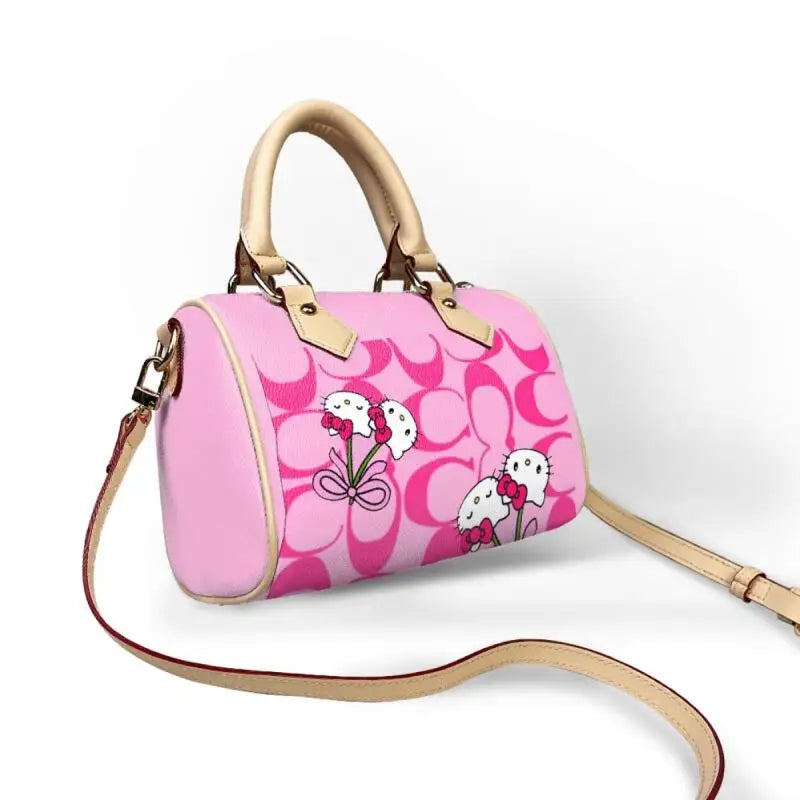 Anime Sanrio Bag Ladies Shoulder Bag Storage Bag Handbag Wallet Storage Bag Cartoon Hello Kitty Bag