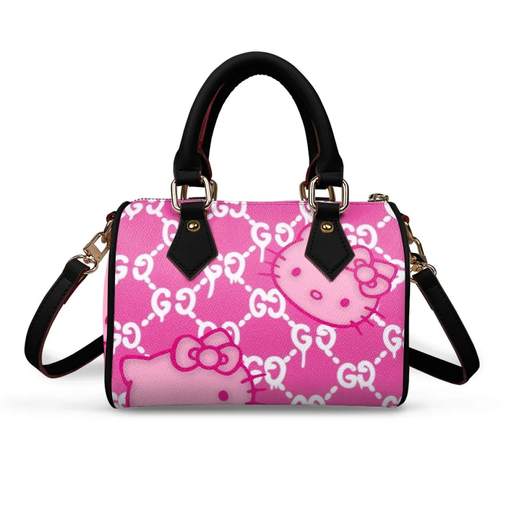 Customized Sanrio Bag Women's Shoulder Bag Storage Bag Handbag Wallet Storage Bag Cartoon Hello Kitty Portable Bag Holiday Gift