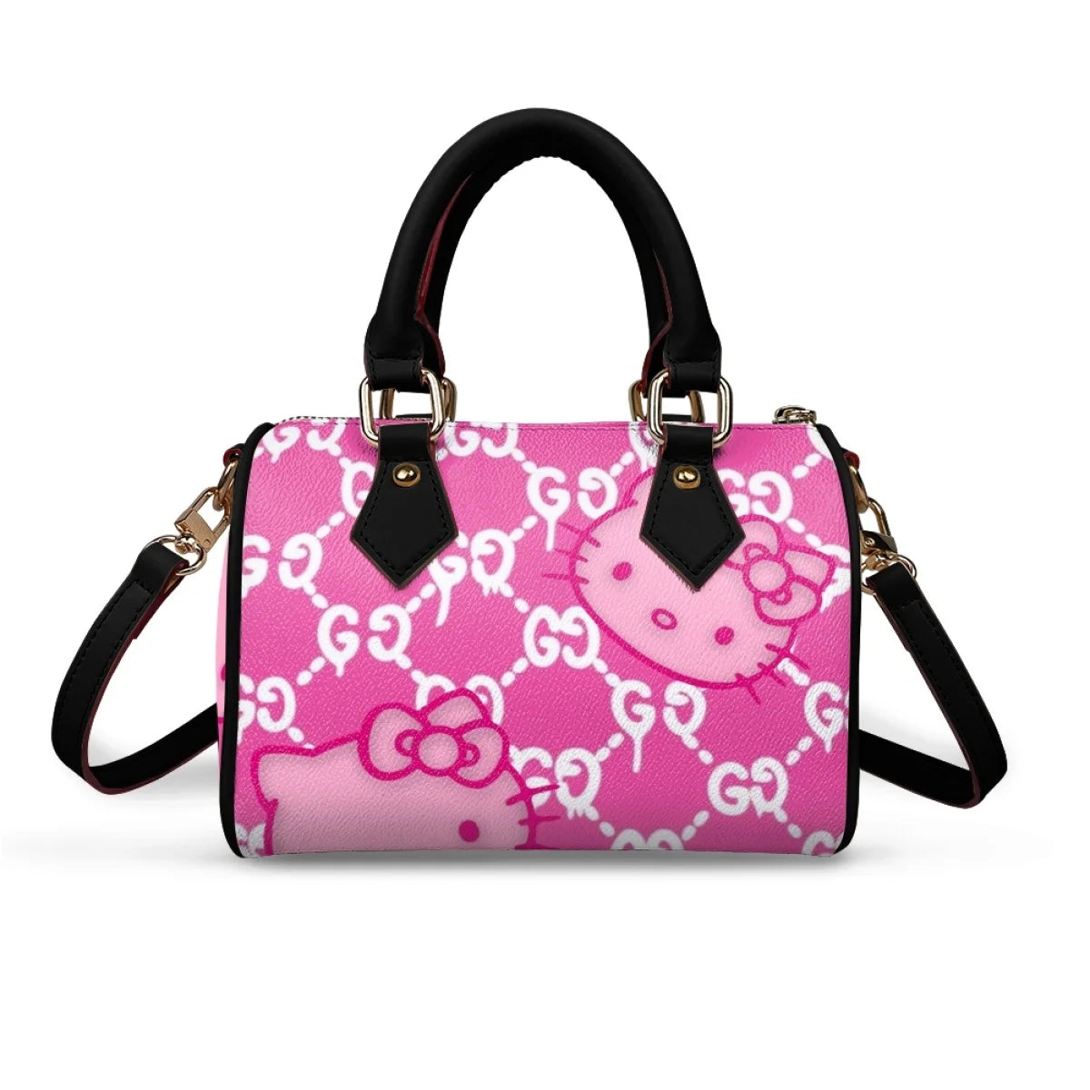 Customized Sanrio Bag Women's Shoulder Bag Storage Bag Handbag Wallet Storage Bag Cartoon Hello Kitty Portable Bag Holiday Gift