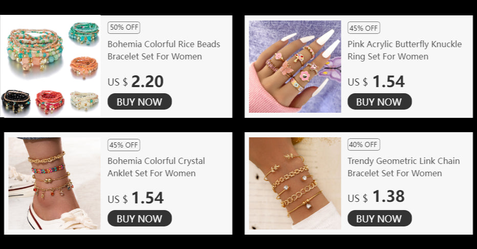 Shell Starfish Dangle Earring set