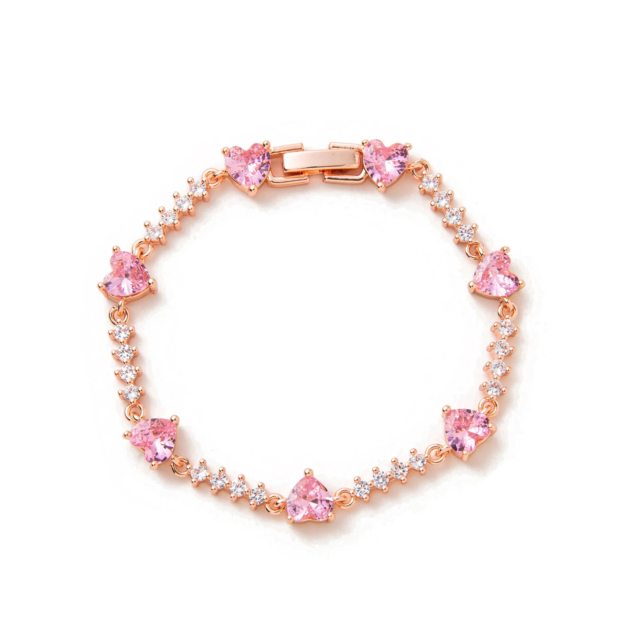 Butterfly & Heart Diamond Bracelet