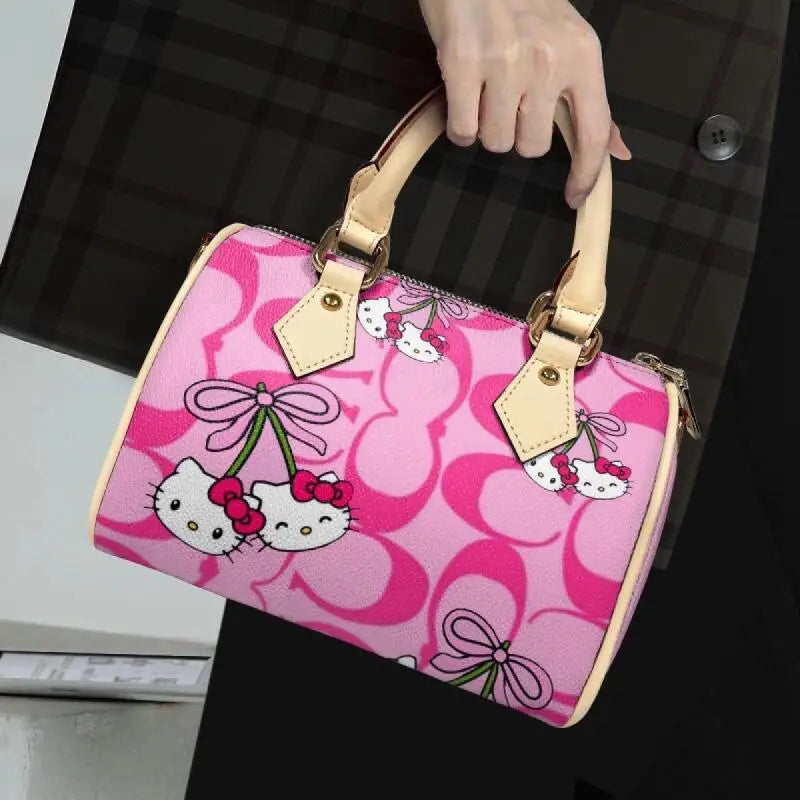 Anime Sanrio Bag Ladies Shoulder Bag Storage Bag Handbag Wallet Storage Bag Cartoon Hello Kitty Bag