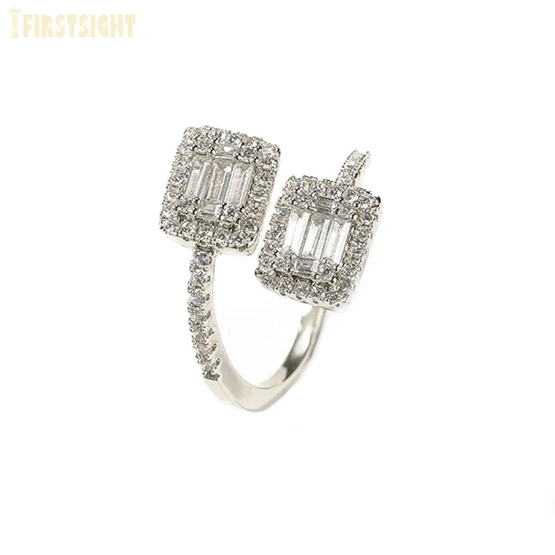 Heart Ring + butterfly ring