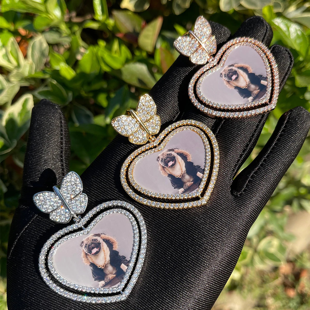 Glacèelaine Custom Photo Necklace Picture Pendant