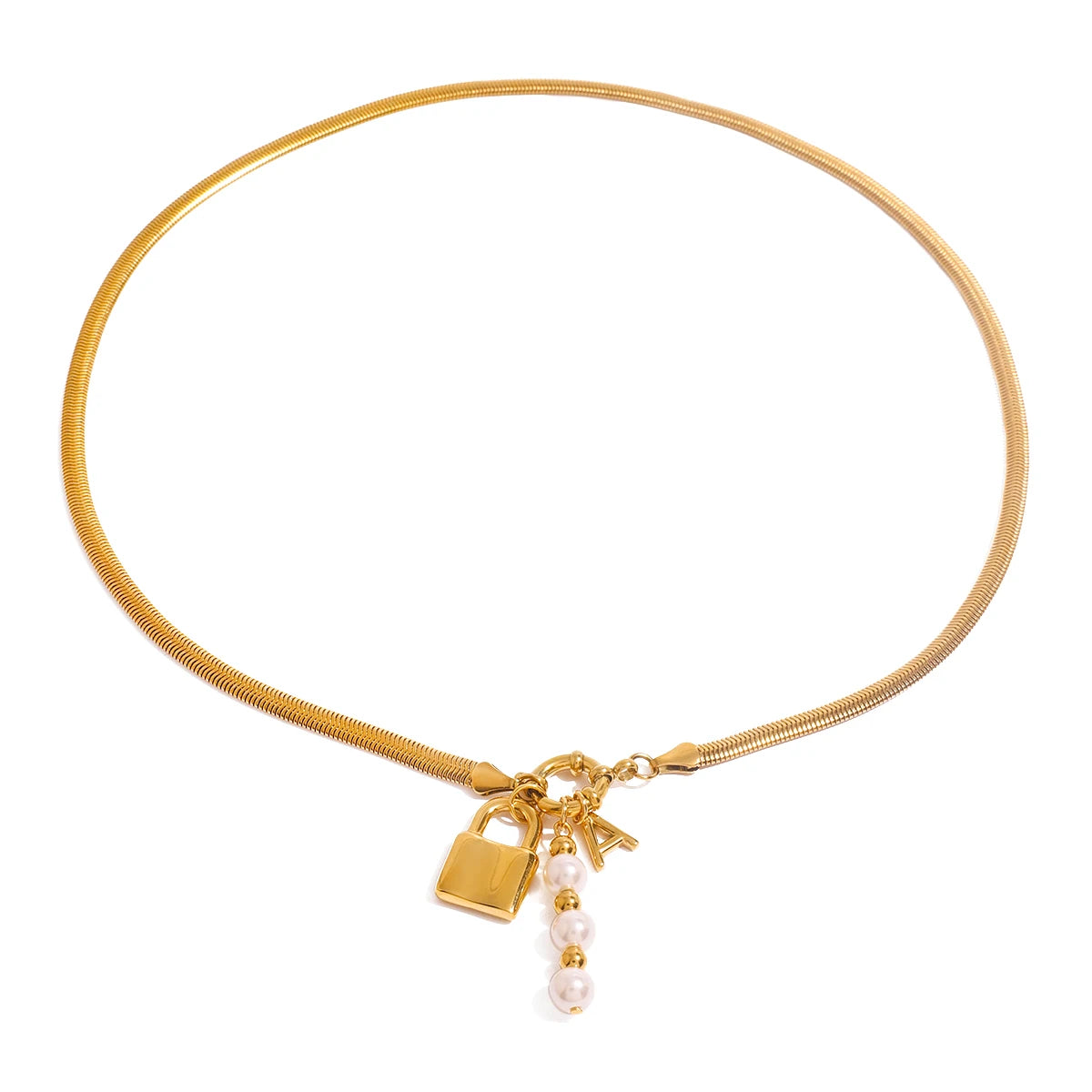 Uworld Creative 316l Stainless Steel Oil Drop Heart Charms Pendant Necklace Personalized Jewelry Attractive Women Accessory