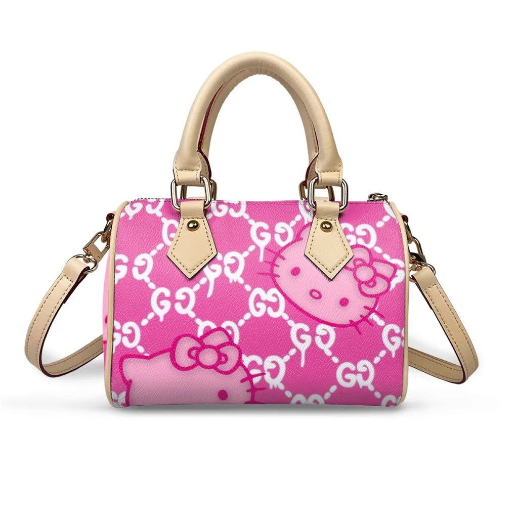 Customized Sanrio Bag Women's Shoulder Bag Storage Bag Handbag Wallet Storage Bag Cartoon Hello Kitty Portable Bag Holiday Gift