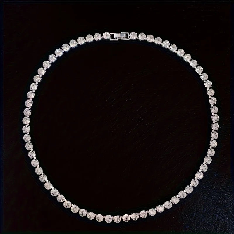 Classy Tennis Necklace