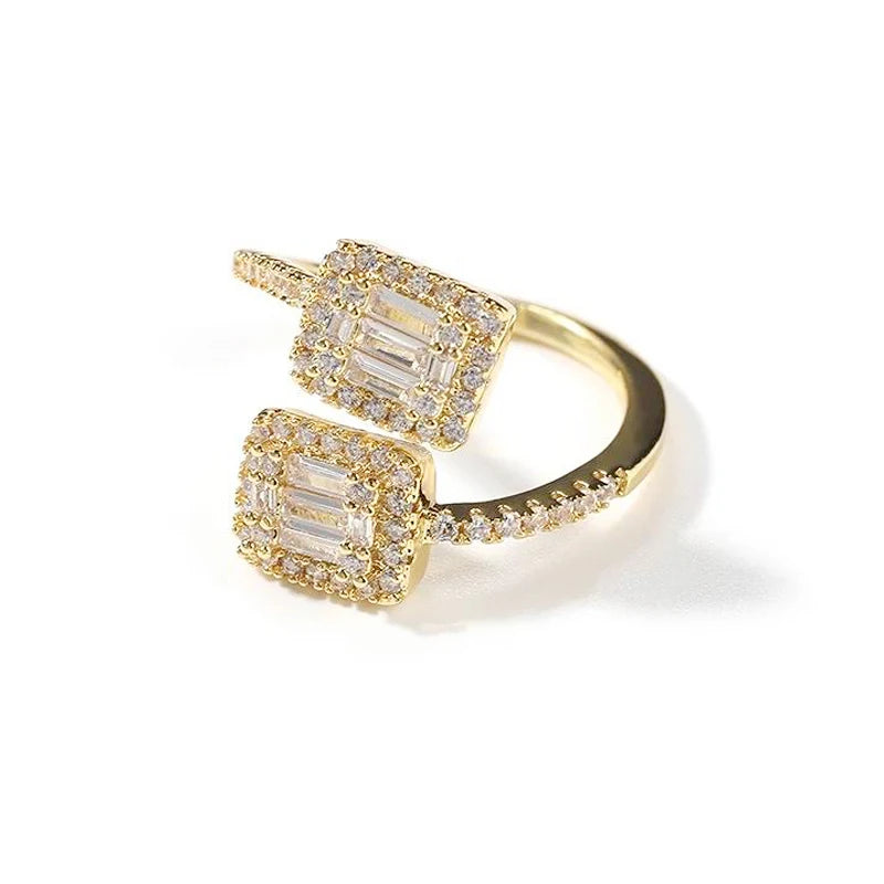 Heart Ring + butterfly ring