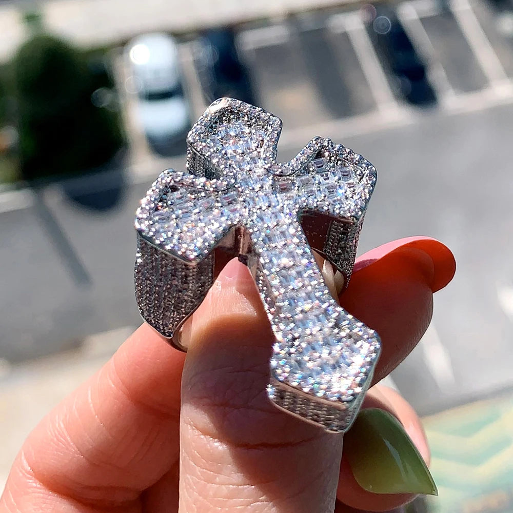 Cross Shaped Finger Rings