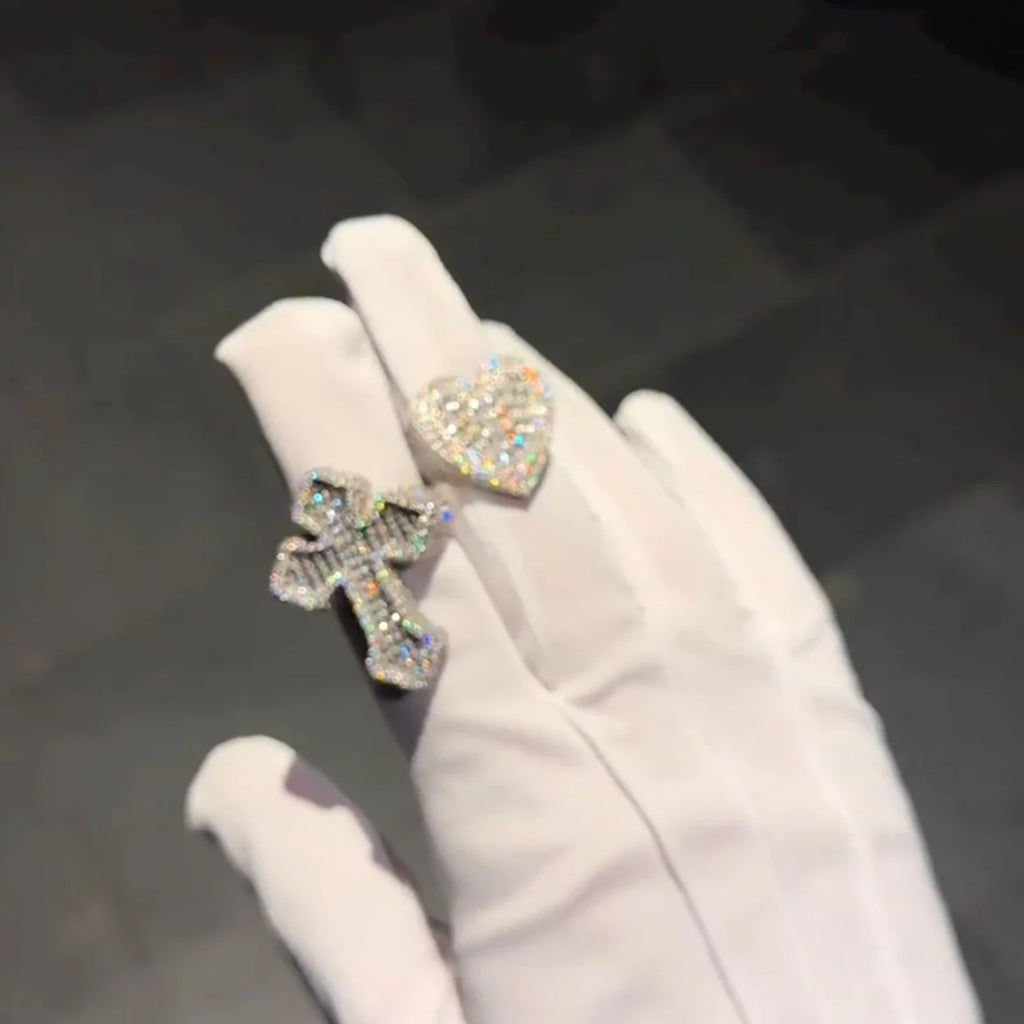 Cross Shaped Finger Rings