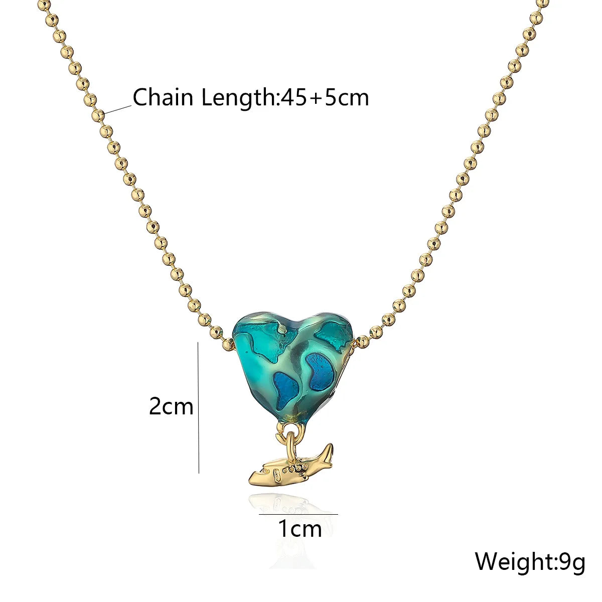 Mafisar Non-Fading Gold Color 316L Stainless Steel Party Jewelry Shiny AAA CZ Zircon Heart Pendants Necklaces For Women