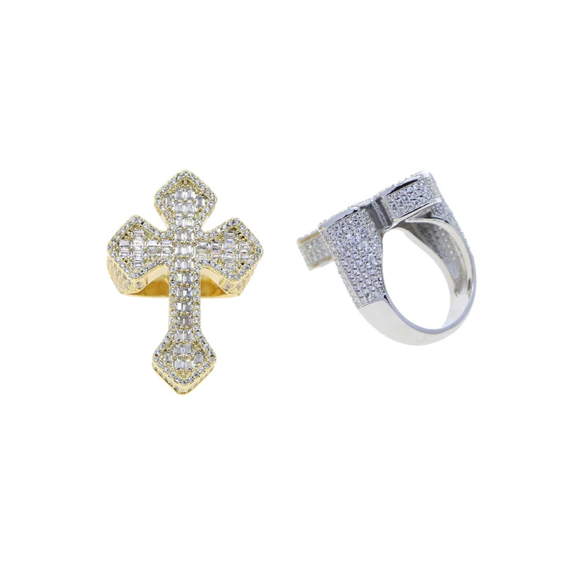 Cross Shaped Finger Rings