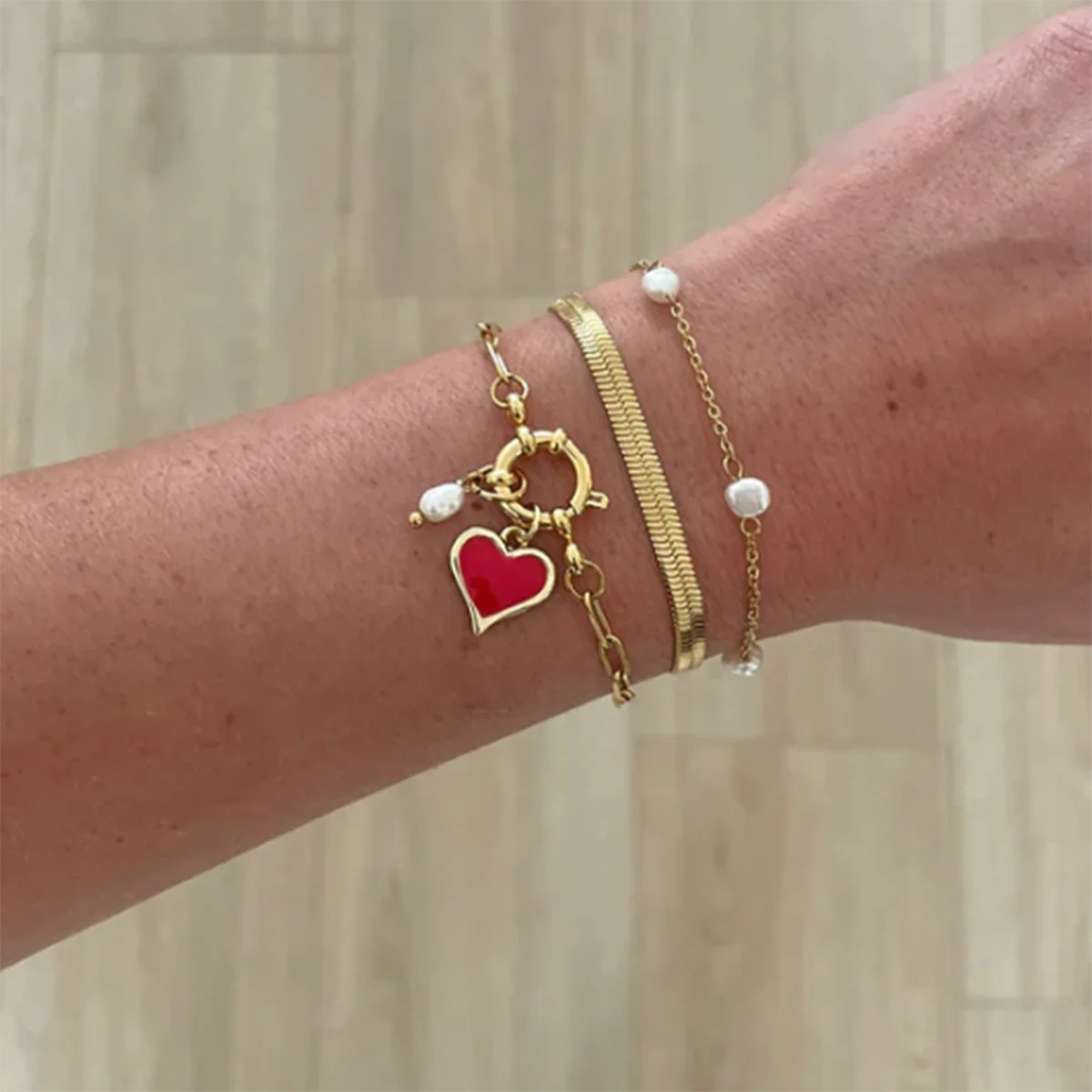 Uworld Creative 316l Stainless Steel Oil Drop Heart Charms Pendant Necklace Personalized Jewelry Attractive Women Accessory