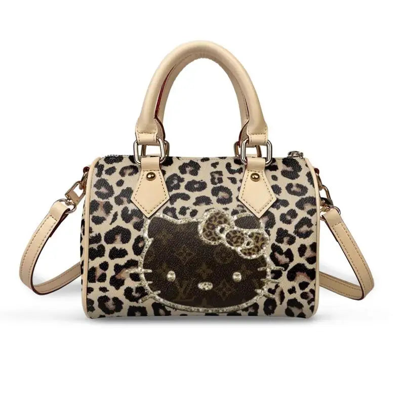 New Hello Kitty Bag Shoulder Bag Handbag Women's Wallet Storage Bag Customized Bag Cosmetic Bag Portable Fashion Holiday Gift