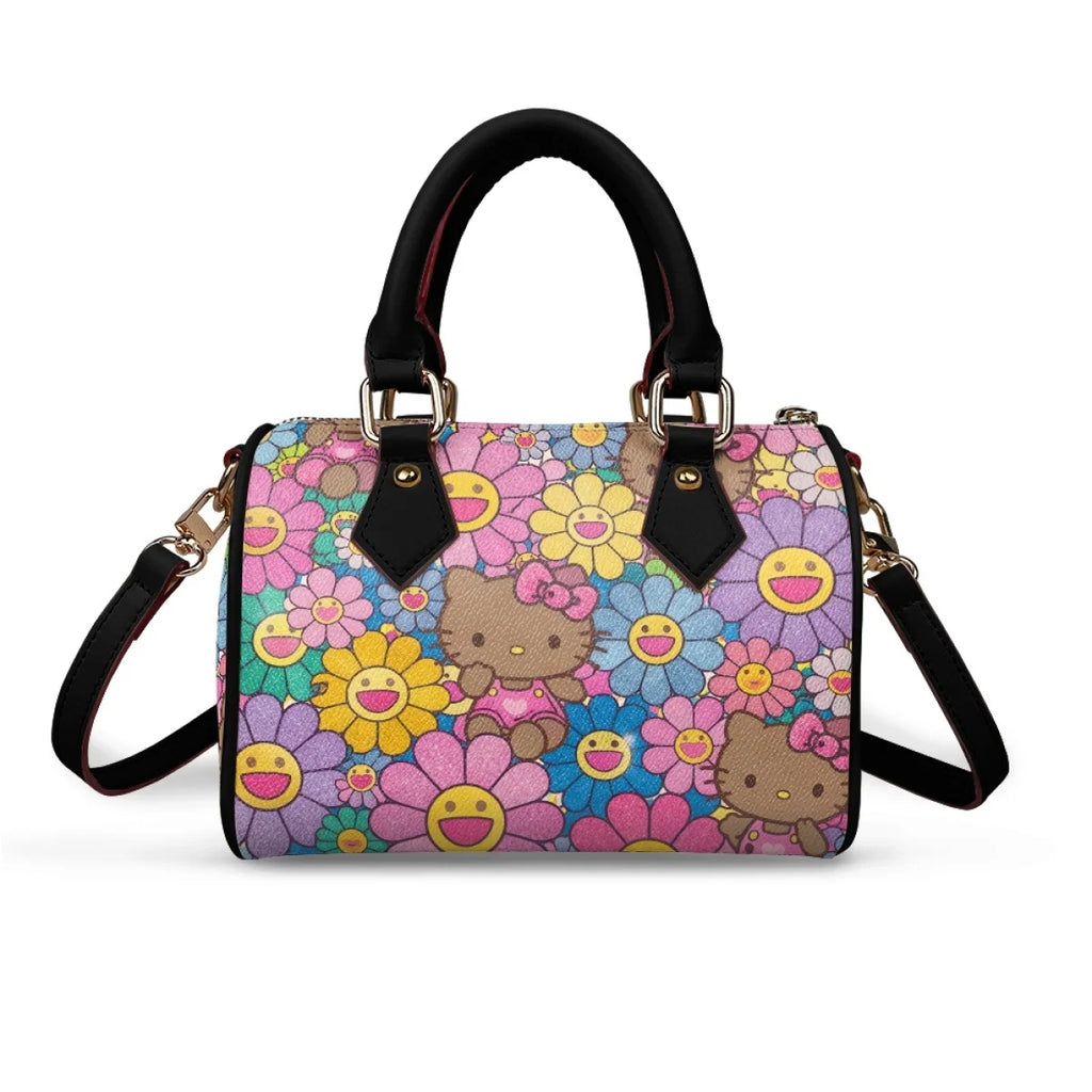 New Hello Kitty Bag Shoulder Bag Handbag Women's Wallet Storage Bag Customized Bag Cosmetic Bag Portable Fashion Holiday Gift