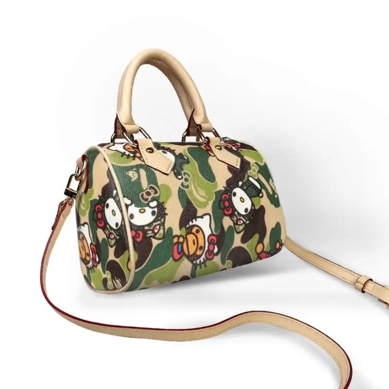 Anime Hello Kitty Bag Shoulder Bag Handbag Women's Wallet Storage Bag