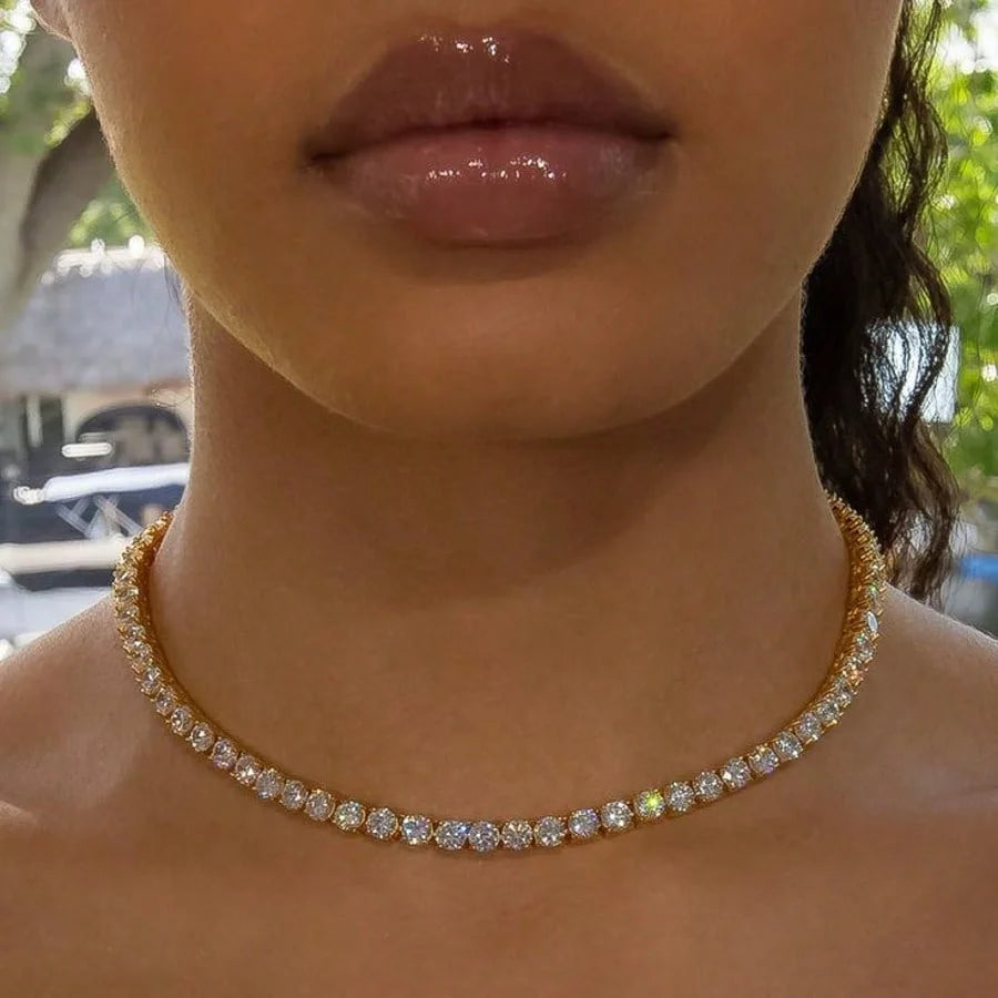 Classy Tennis Necklace