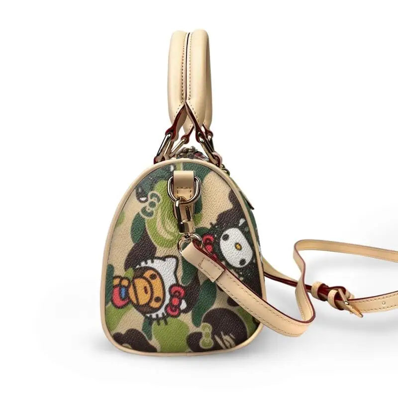 Anime Hello Kitty Bag Shoulder Bag Handbag Women's Wallet Storage Bag
