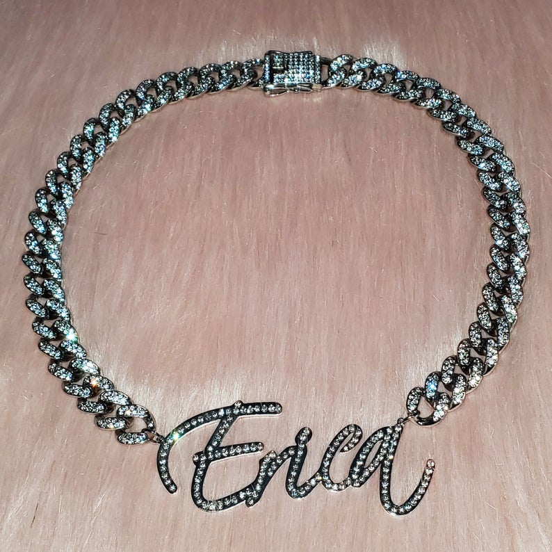 New Stainless Steel Custom Nameplate Necklace