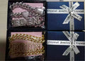 Pink Cuban Link Chain With Your Name Pendant